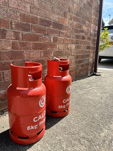 6kg propane gas - x2,