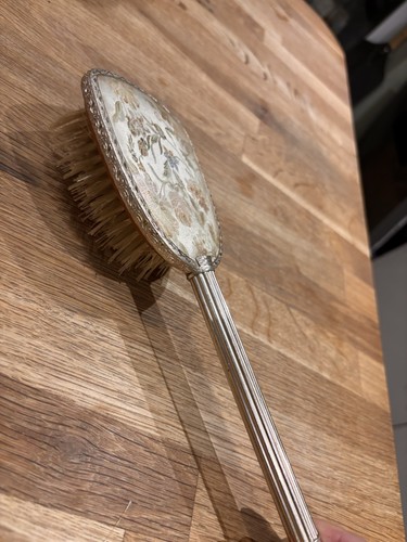 Vintage vanity hairbrush - vanity,