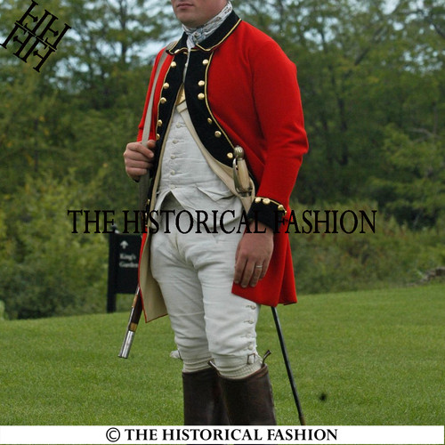 British regimental red wool - british,