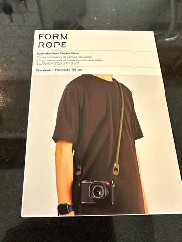 Peak design form rope camera - peak,