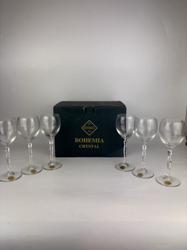 Bohemia crystal wine glasses - crystal,
