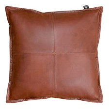 Lambskin Leather Pillow Cover