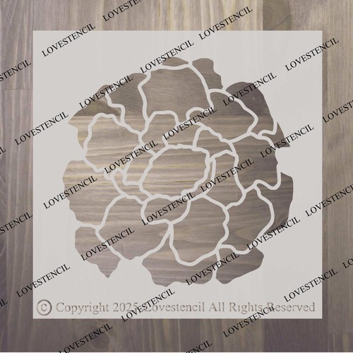 Flower stencils - flower,