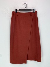 Nicole Farhi Rust Plain Wool