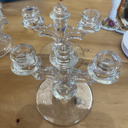 Vintage double arm tiffin - double,