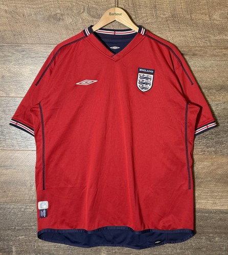 England football shirt 2002 - football,