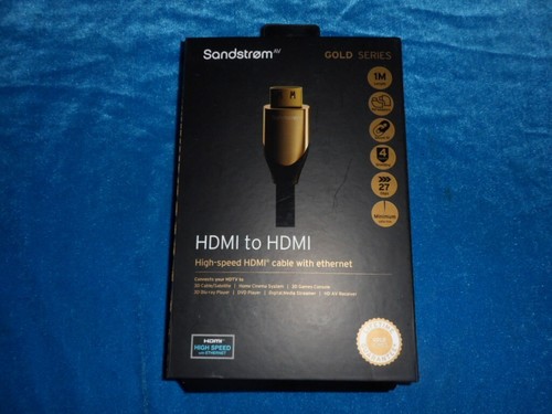 Sandstrom gold series hdmi - gold, to