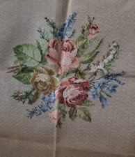 New Vintage completed tapestry