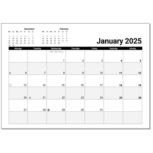 Blank calendar - calendar,