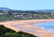 Filey Bay Seascape Canvas