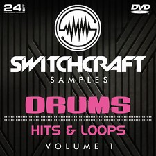 DRUMS - HITS AND LOOPS VOL 1 - 24BIT WAV STUDIO / MUSIC PRODUCTION SAMPLES - DVD