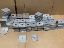 JOB LOT WHOLESALE 337 X SQUARE PLATE 1 HOLE UNISTRUT CHANNEL WASHERS M6/8x5 Etc
