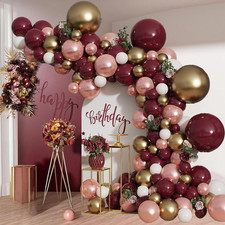 Burgundy Balloon Arch Kit