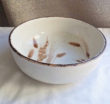 Rare Midwinter Stonehenge Wild Oats Large Fruit Serving Bowl C1980