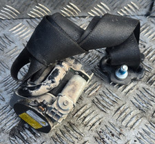 2008-2017 CITROEN NEMO DRIVERS SIDE FRONT OSF SEAT BELT BLACK 7354891570E