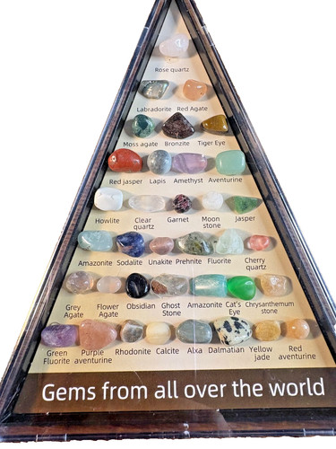 Crystal gemstone collection - 36,