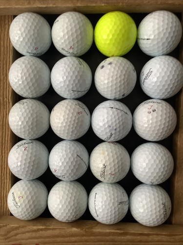 Titleist pro v1x used - 20, a