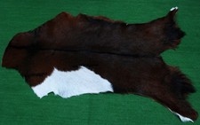 Luxury Goat hide Rug Hair on