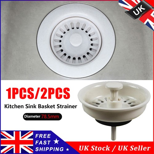 2pc kitchen sink strainer - 1/2pc,