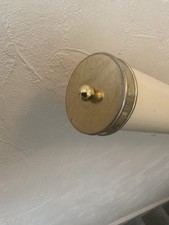 Banister Stair Rail Brackets Brass White Chrome Silver Staircase 63mm 2.1/2"