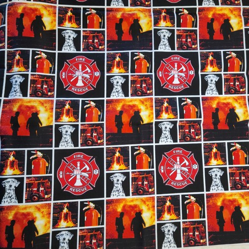 Cotton fabric firefighter fire - cotton,