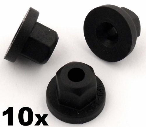 10x bmw plastic - 10x, nuts