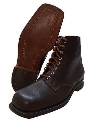 Vintage army boots brown - vintage,