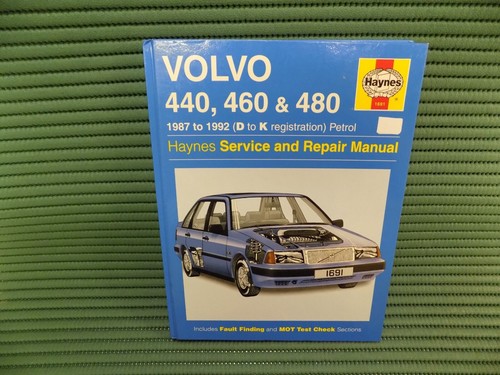 Volvo 440 460 480 workshop - volvo,