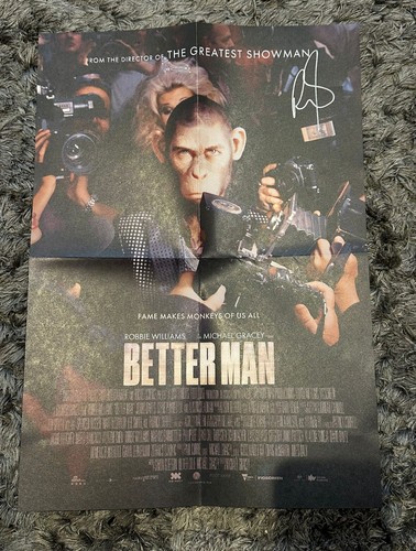 Robbie williams signed better - williams,