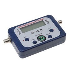 Digital Satellite Signal Meter Finder Dish with Compass Buzzer