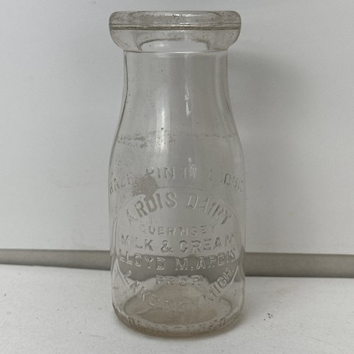 Half pint embossed milk - pint,