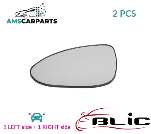Rear view mirror glass pair - view,