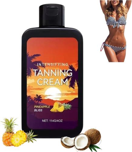 Intensifying tanning cream - tanning,