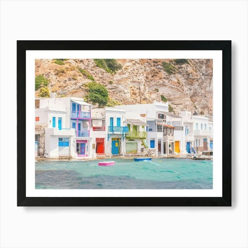 Milos greece colorful - i,