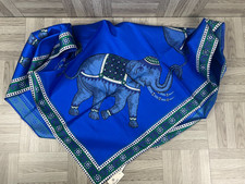 Thai Silk Scarf - Blue -