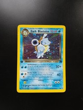 Pokémon Dark Blastoise TCG Team Rocket Holo Card 3/82 1st Edition