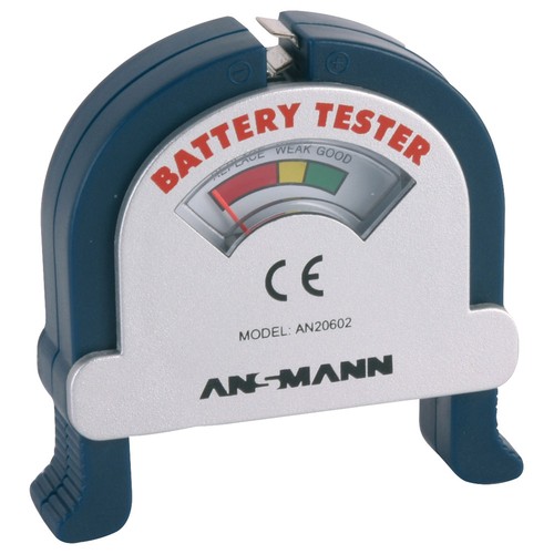 Ansmann battery tester - ansmann,
