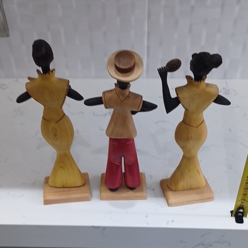 Trio hand carved fun - trio,
