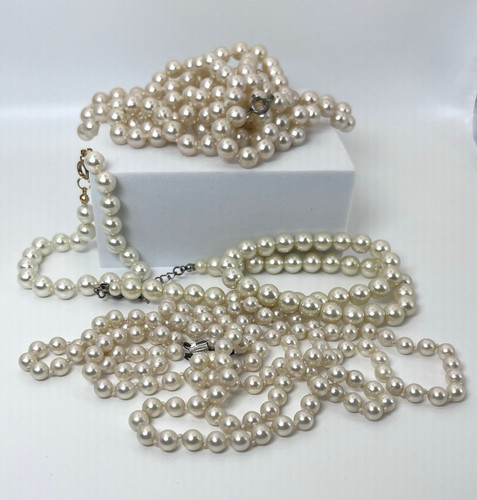 Vintage bundle faux pearl - vintage,
