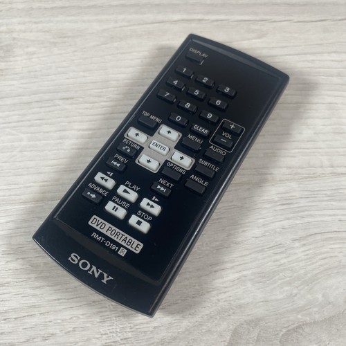 Genuine sony rmt d191 black - genuine,