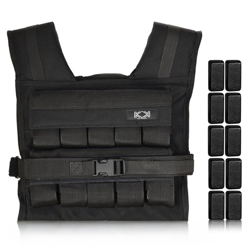 Weight vest from 1kg - from, to
