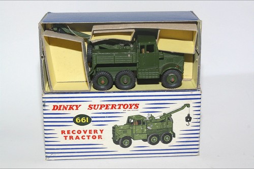 Dinky 661 recovery tractor - dinky,