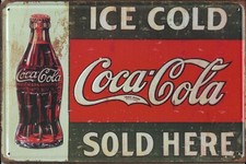 COCA COLA ICED COLD SOLD HERE