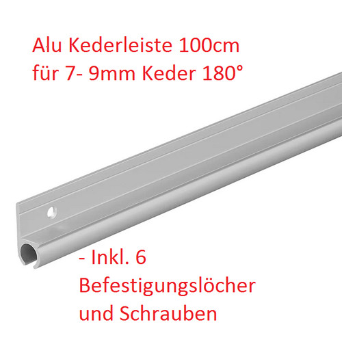 Piping rail aluminium - aluminium,