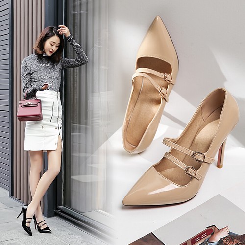 Pointed toe straps - toe,