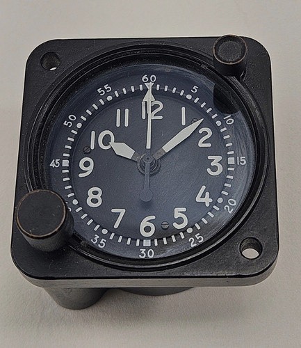 Waltham aircraft clock 400202 - waltham,