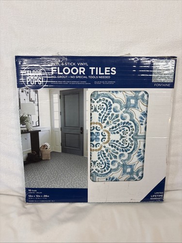 Floorpops peel stick vinyl - &,