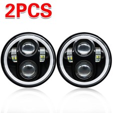 2x 5-3/4" 5.75 inch Headlight