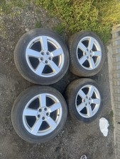 Mitsubishi Outlander Warrior Alloy Wheels And Tyres X 4.  225/55/18. Free P&P