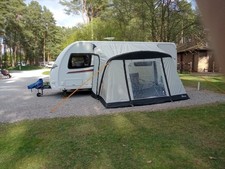 caravan awning dorema star camp 325 air  used twice, inc pump, two new beams 